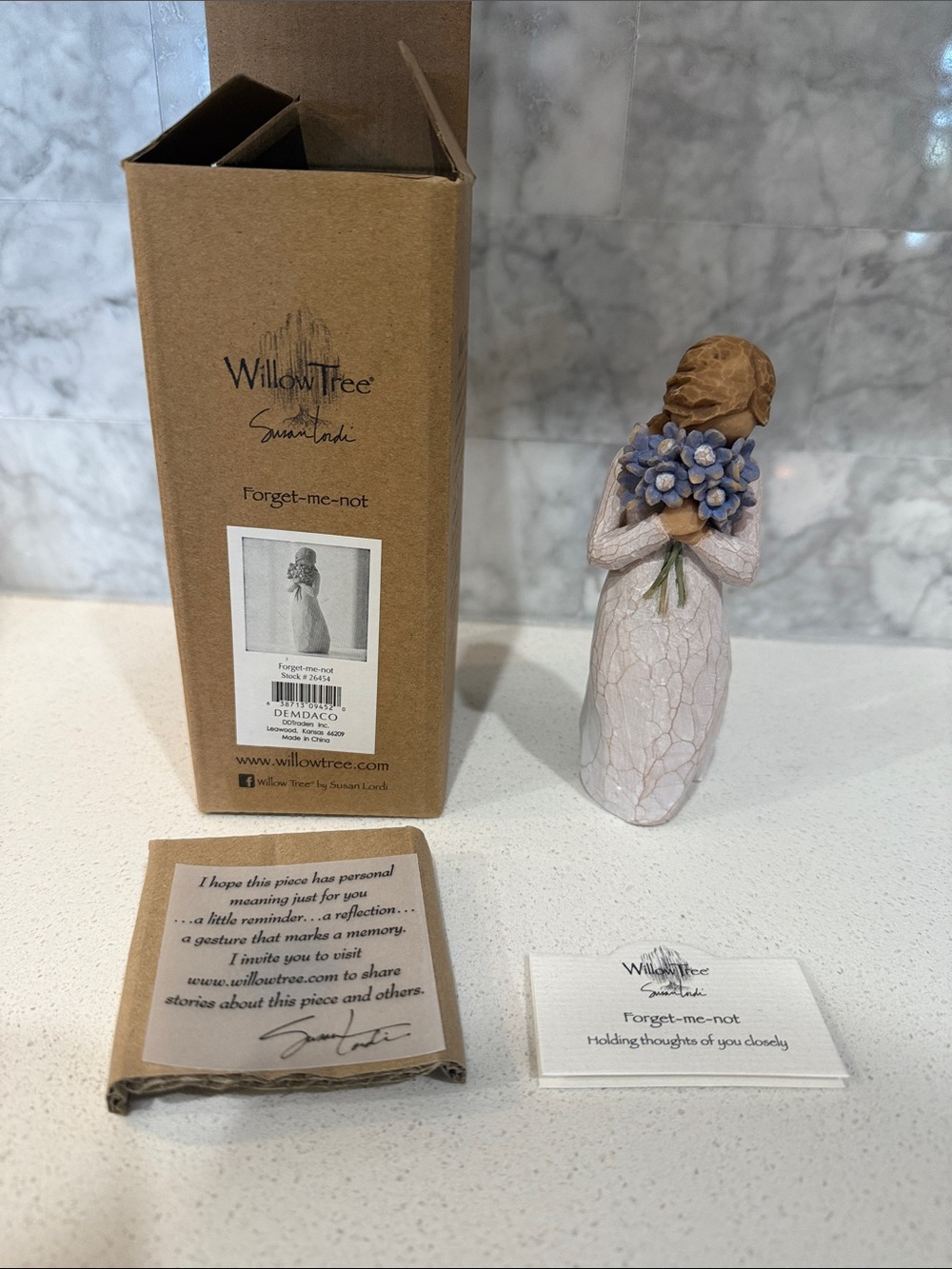 Willow Tree Forget-M-Not Figurine in Box
